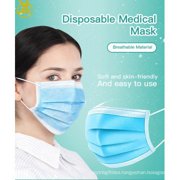 China Supplier Cheap Disposable Non-Woven Face Mask